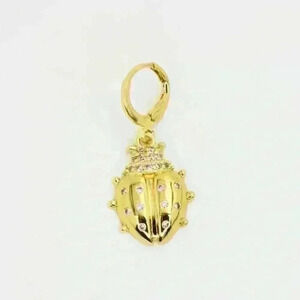 Gold Ladybug Charm